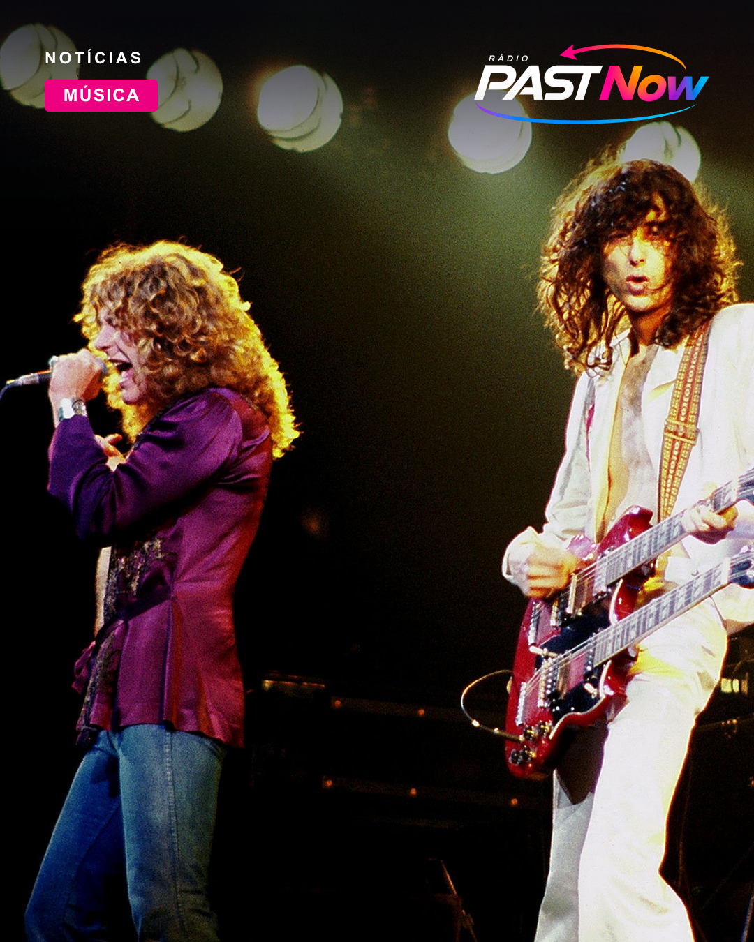 Raro compacto do Led Zeppelin reaparece em programa da BBC