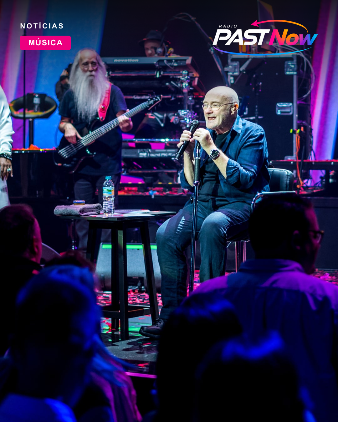 Phil Collins diz que fez as pazes com Paul McCartney