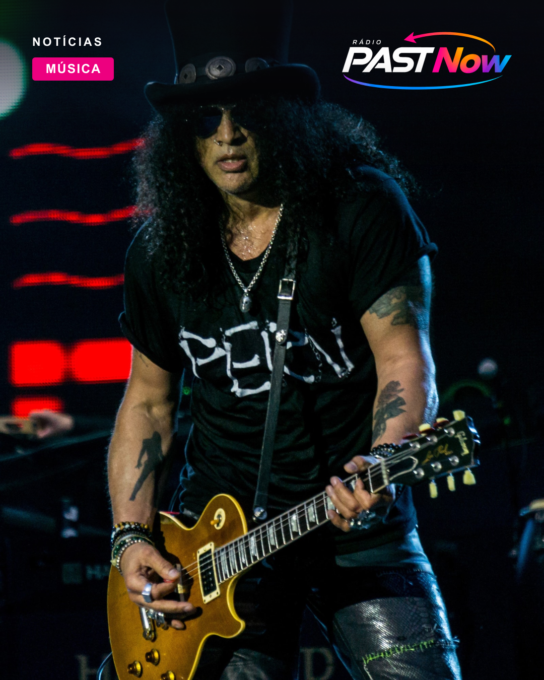 Slash anuncia quatro shows no Brasil em 2027